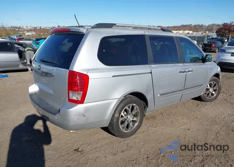 2014 Kia Sedona Ex из США, поврежденный, VIN KNDMH4C79E6571937